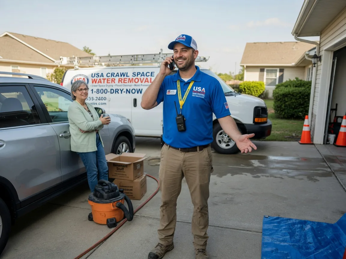 Crawl Space Water Removal Bradford, OH FAQs